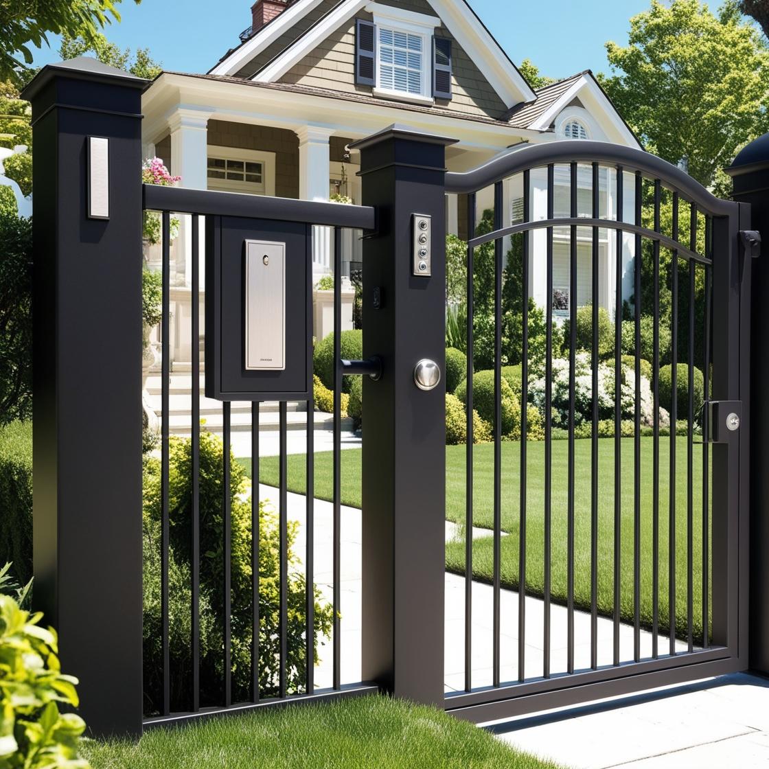 Brisbane Electric Gate with Intercom Installation by Auto Gate Guys Brisbane Brisbane Electric Gate with Intercom Installation by Auto Gate Guys Brisbane